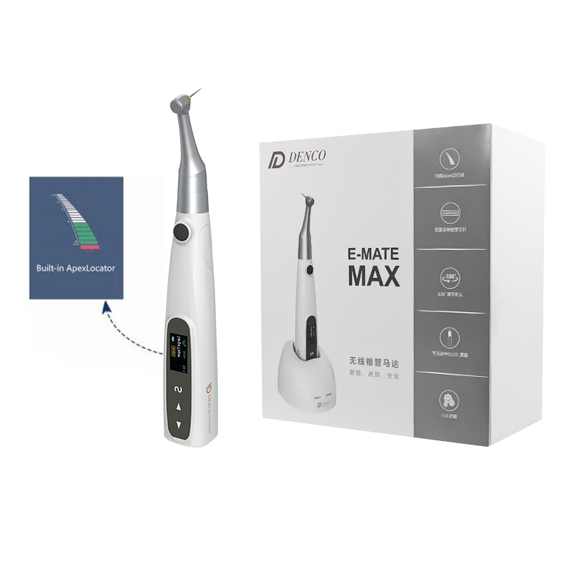 Dental Endo Motor Apex Locator - DENCO Dental-Endomotor mit Apex-Locator, 16:1, Winkelstück