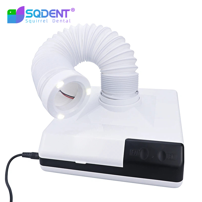 Dental Lab Dust Collector - 60W 2-in-1 Staubabsauggerät mit starker Leistung,