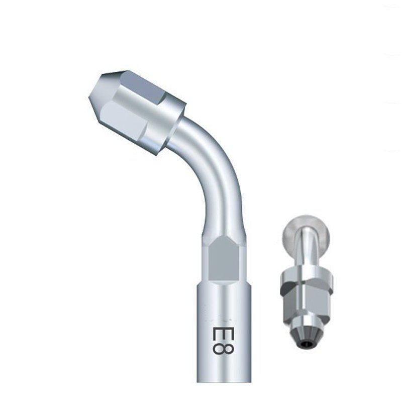 Dental Ultrasonic Scaler - 2 Stück E8 Dental Ultraschall-Scaler-Spitzen, kompatibel