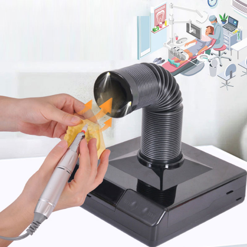 60W LED Dental-Staubsauger Sta – Dental Lab Dust Collector Bewertung und Preis