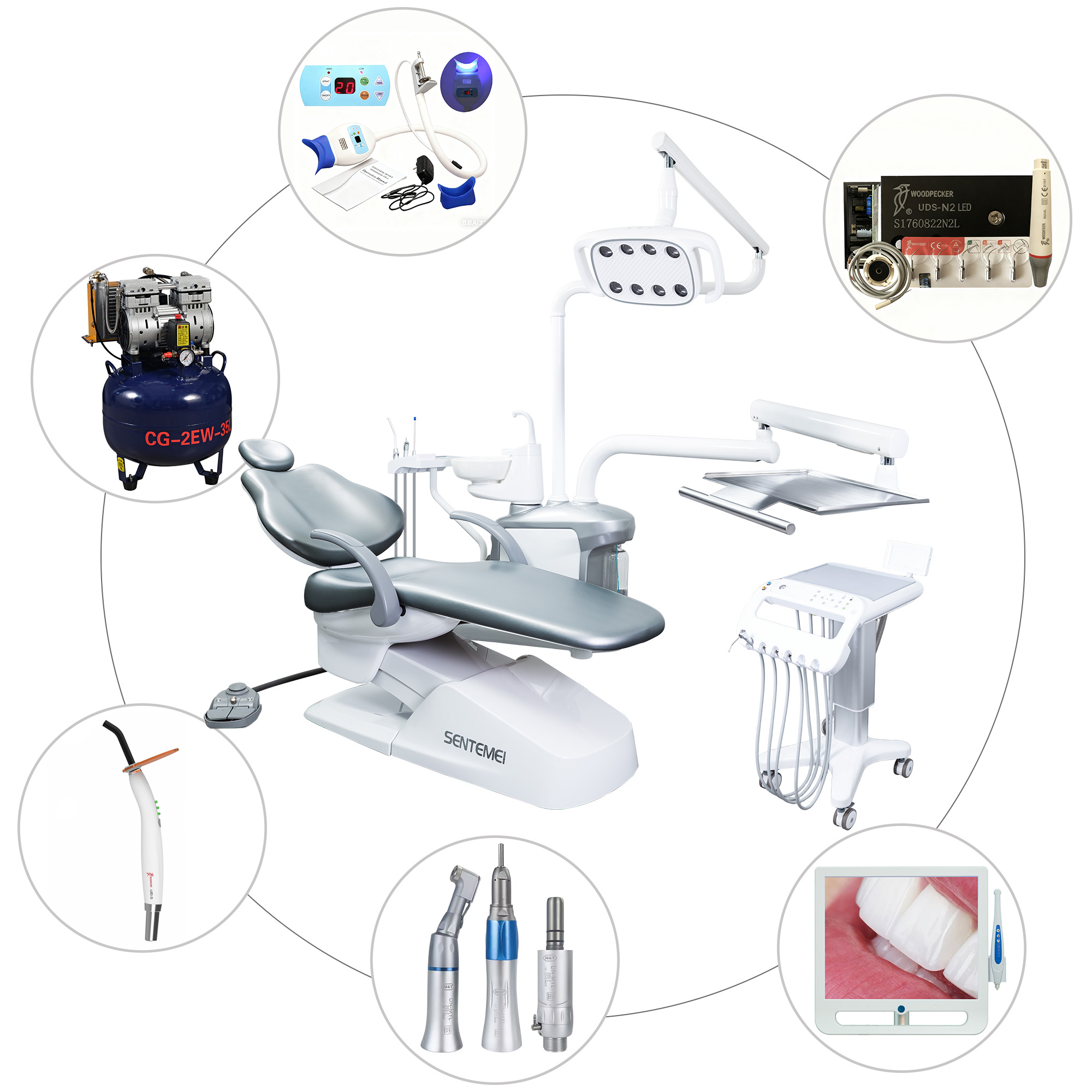 Hochwertiger Zahnarztstuhl Kom – Dental Chair Unit Complete Bewertung und Preis
