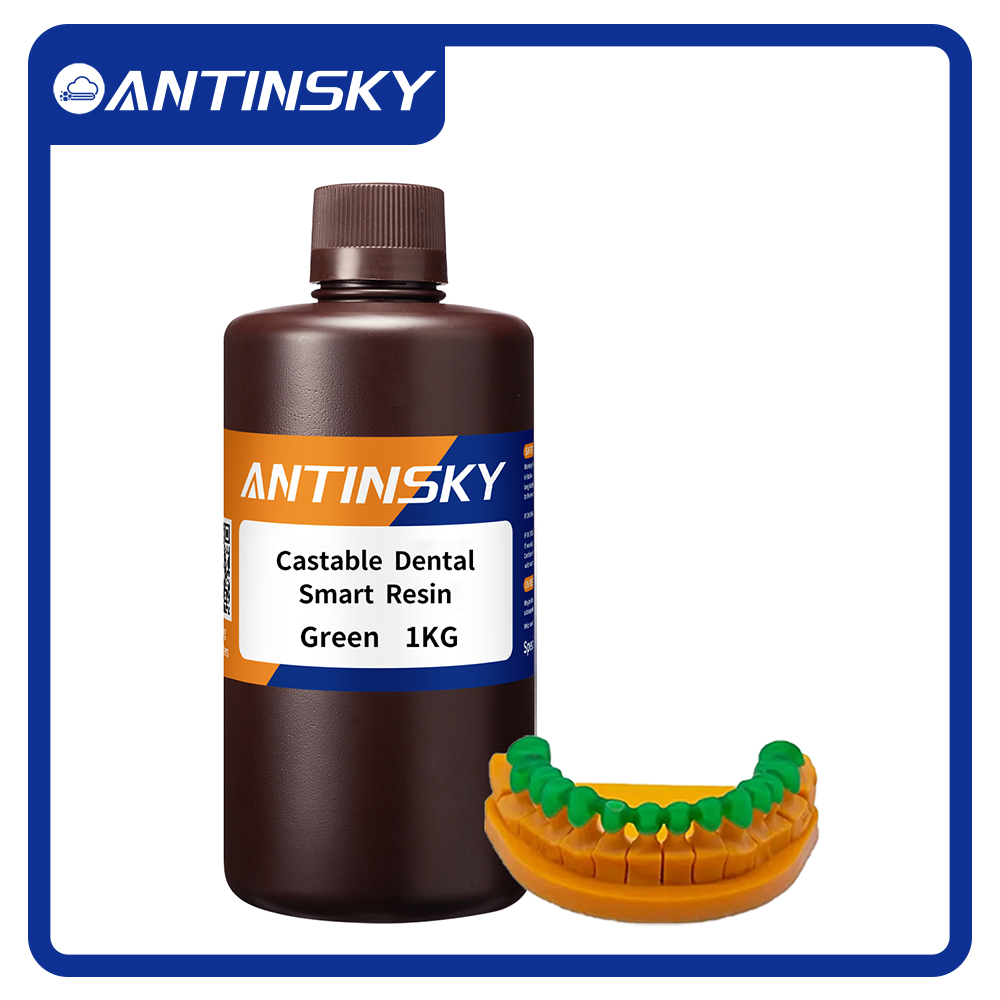 Antinsky Gießbares Dental-Smar – Dental 3D Printer Resin Bewertung und Preis