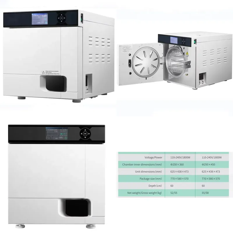 für Dental-Autoklaven der Klas – Dental Autoclave Sterilizer 18L Bewertung und Preis
