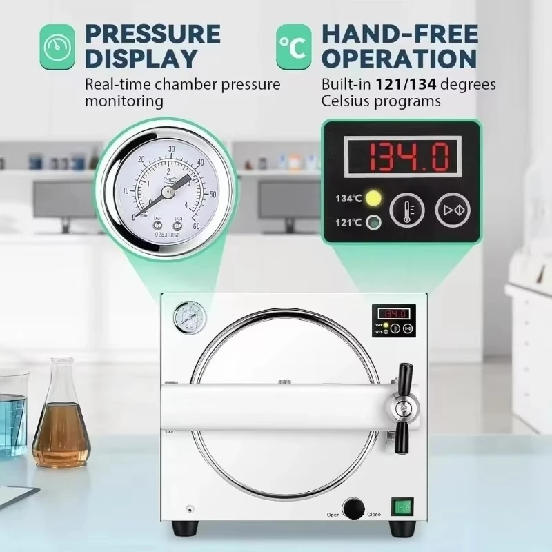 18L Dental-Dampfautoklav-Steri – Dental Autoclave Sterilizer 18L Bewertung und Preis